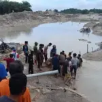 Lokasi Tambang Timah Ilegal.