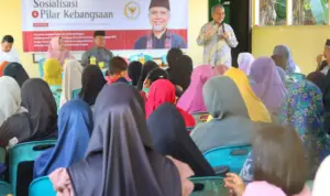 KH. Muhammad Nuh sosialisasikan 4 Pilar Kebangsaan di Yayasan Al Hijrah Medan