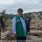 Tauhid Ichyar bersama Team Persis Peduli saat hadir di Babo Kecamatan Bandar Pusaka Aceh Tamiang