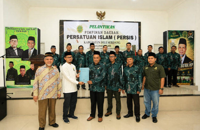 Pelantikan Pimpinan Daerah PERSIS Kabupaten Deli Serdang