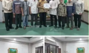 Pengurus Yayasan Syiar Inspirasi Indonesia (SYIN) silaturahmi ke Kakanwil Kementerian Agama Provinsi Sumatera Utara
