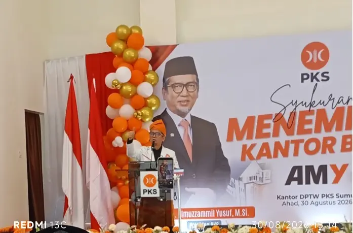 Presiden PKS Al Muzammil Yusuf Resmikan Kantor Baru DPW PKS Sumut Presiden PKS Al Muzammil Yusuf Resmikan Kantor Baru DPW PKS Sumut