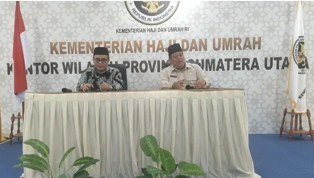 ambutan Dr.H.Haris Muslim pada Pertemuan Kanwil Haji & Umroh, Dr. Torang Rambe
