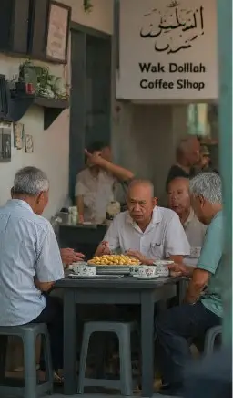 Warung Kopi Wak Dollah, Gunung Sinabung Batuk-batuk Flu Warung Kopi Wak Dollah, Gunung Sinabung Batuk-batuk Flu
